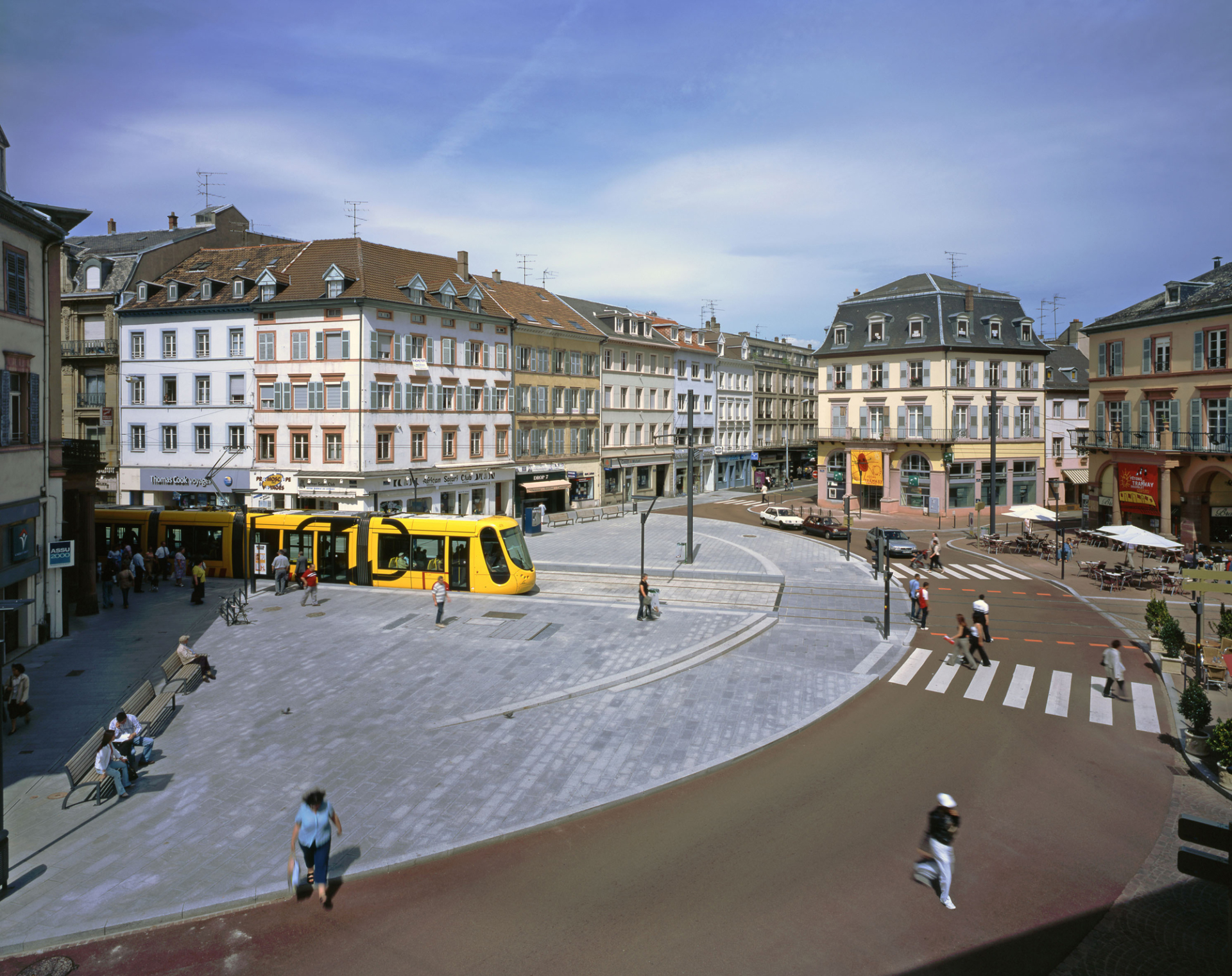 Gautier Conquet Aménagements urbains du tramway de Mulhouse